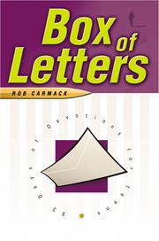 Cover of: Box Of Letters :	93 Days Of Devotion For Teens