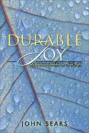 Cover of: Durable Joy by John Sears