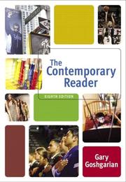 Cover of: The Contemporary Reader (with MyCompLab) by Gary Goshgarian