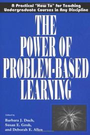 Cover of: The Power of Problem-Based Learning by 