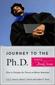 Cover of: Journey to the Ph.D. | 