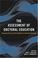 Cover of: The Assessment of Doctoral Education