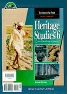 Cover of: Heritage Studies Grade 6 (Heritage Studies for Christian Schools)