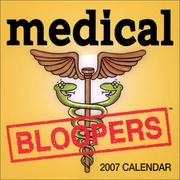 Cover of: Medical Bloopers 2007 Day-to-Day Calendar