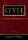 Cover of: Style