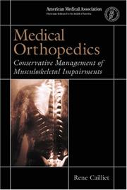 Cover of: Medical Orthopedics: Conservative Management of Musculoskeletal Impairments