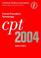 Cover of: Cpt 2004 Current Procedural Terminology