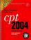 Cover of: Cpt 2004: Current Procedural Terminology 