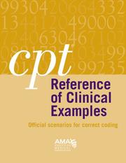 Cover of: CPT Reference of Clinical Examples | American Medical Association.