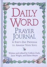 Daily word prayer journal by Colleen Zuck