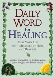 Cover of: Daily Word for Healing: Blessing Your Life with Messages of Hope and Renewal