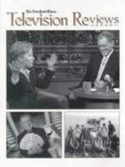 Cover of: The New York Times Television Reviews 2000 (New York Times Television Reviews) by Staff Of The Ny