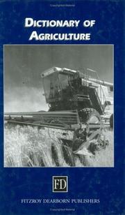 Cover of: Dictionary of agriculture by editor, Alan Stephens.