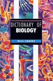 Cover of: Dictionary of Biology
