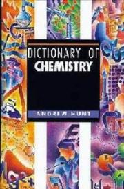 Cover of: Dictionary of Chemistry by Andrew Hunt