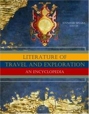 Cover of: Literature of travel and exploration by Jennifer Speake, editor.