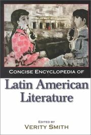 Cover of: Concise encyclopedia of Latin American literature