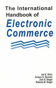 Cover of: The International Handbook of Electronic Commerce