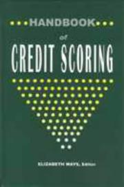 Cover of: Handbook of credit scoring