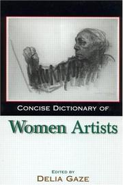 Cover of: Concise dictionary of women artists by 