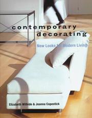 Cover of: Contemporary decorating: new looks for modern living