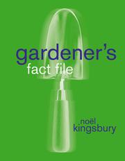 Cover of: Gardeners Fact File