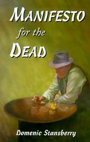 Cover of: Manifesto for the dead