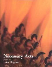 Cover of: Necessary acts: poems