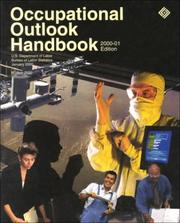 Cover of: Occupational Outlook Handbook, 2000-01 (Paper)