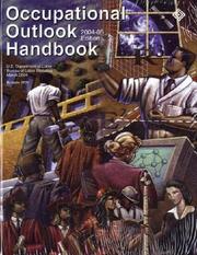 Cover of: Occupational Outlook Handbook 2004-2005 (Occupational Outlook Handbook (G P O))