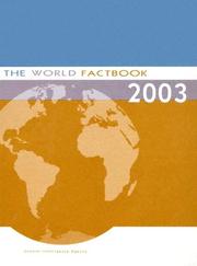 Cover of The World Factbook 2003 (World Factbook (Claitors Hardcover)) by