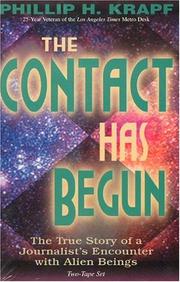 Cover of: The Contact Has Begun Audio