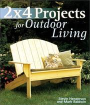 Cover of: 2 x 4 Projects for Outdoor Living