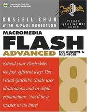 Cover of: Macromedia Flash 8 Advanced for Windows and Macintosh: Visual QuickPro Guide