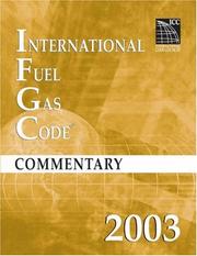 Cover of: 2003 International Fuel Gas Code Commentary