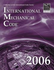 Cover of: 2006 International Mechanical Code - Looseleaf Version (International Mechanical Code (Looseleaf))