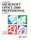 Cover of: A Guide to Microsoft Office 2000 Professional for Windows