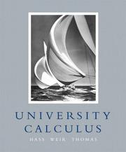 Cover of: University calculus