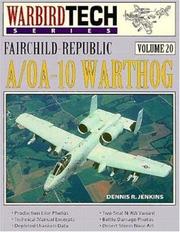 Cover of: Fairchild-Republic A/OA-10 Warthog by Dennis R. Jenkins