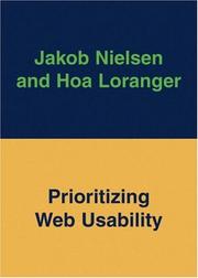 Prioritizing Web usability by Jakob Nielsen, Hoa Loranger