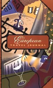 Cover of: European Travel Journal
