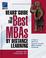 Cover of: Bears' Guide to the Best MBAs by Distance Learning