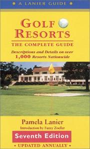 Cover of: Golf Resorts by Pamela Lanier