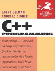 Cover of: C++ Programming (Visual QuickStart Guide) by Larry Ullman, Andreas Signer