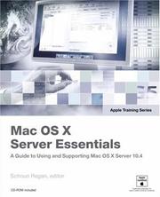 Cover of: Apple Training Series: Mac OS X Server Essentials (Apple Training)