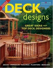 Cover of: Deck Designs by The Editors of Homeowner