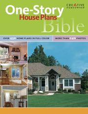 Cover of: One-story House Plans Bible
