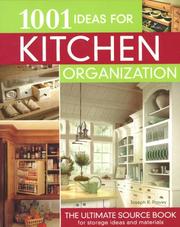 Cover of: 1001 Ideas for Kitchen Organization (Creative Homeowner) by Joseph R. Provey