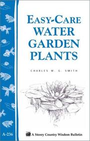 Cover of: Easy-care water garden plants