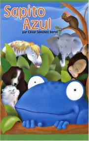 Cover of: Sapito Azul by César Sánchez Beras